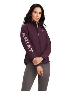 Ariat New Team Softshell Jacket Mulberry Heather